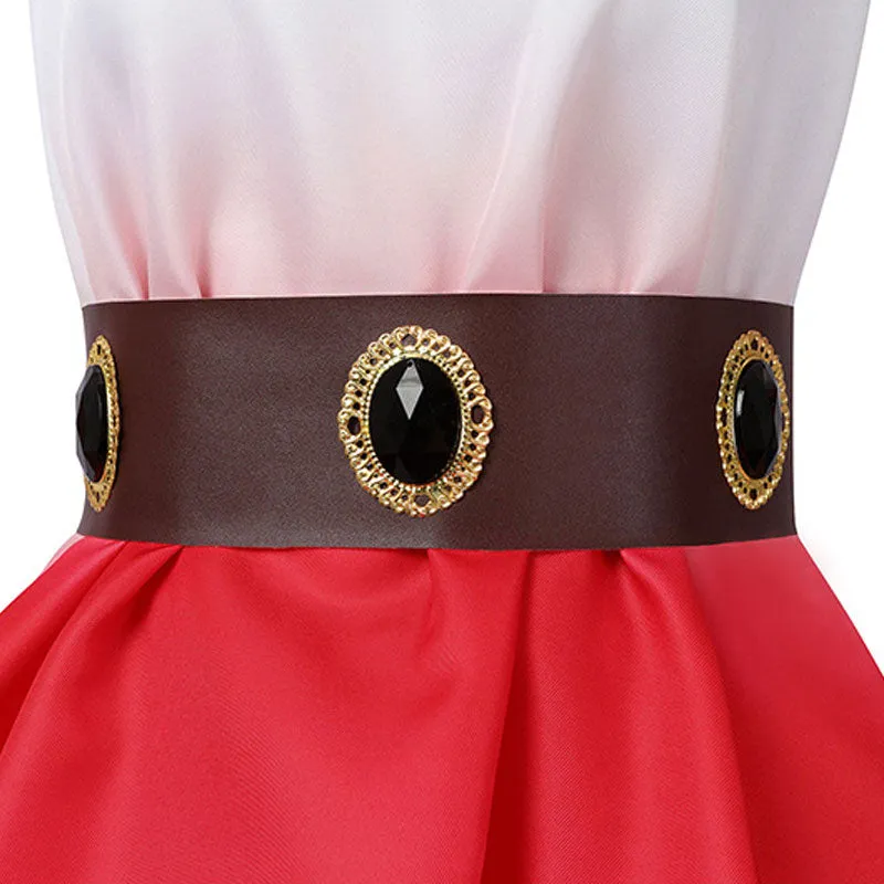 Ai Hoshino Oshi No Ko Cosplay Costume Stage Dresses for Singers Red Halloween Outfit