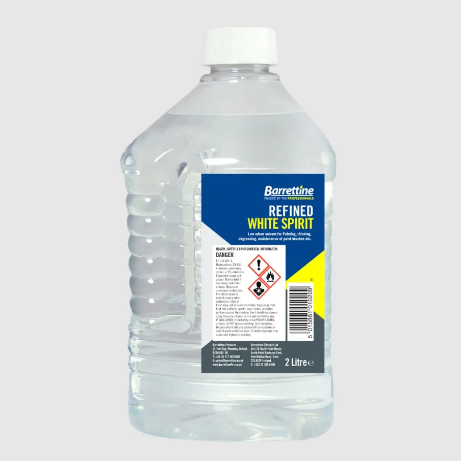 BARRETTINE REFINED WHITE SPIRIT 2L