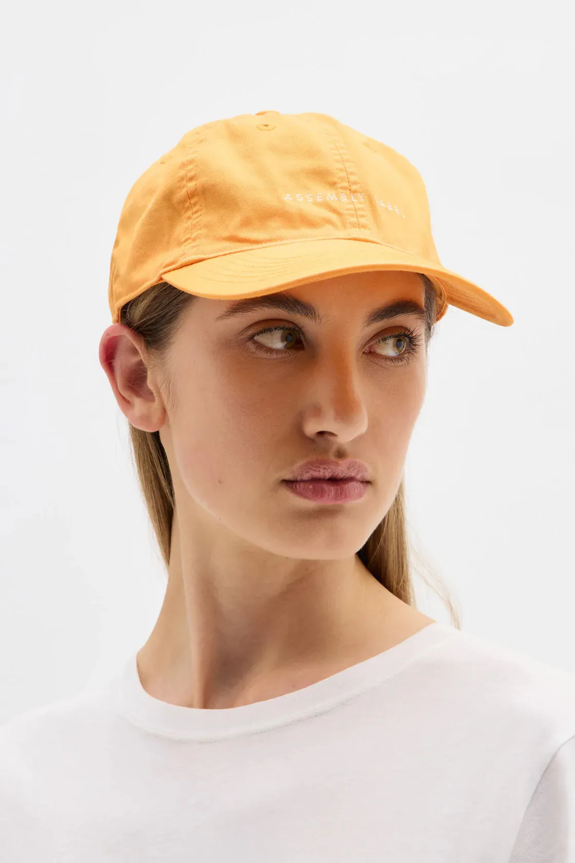 BEACH CAP | MANDARIN/ WHITE