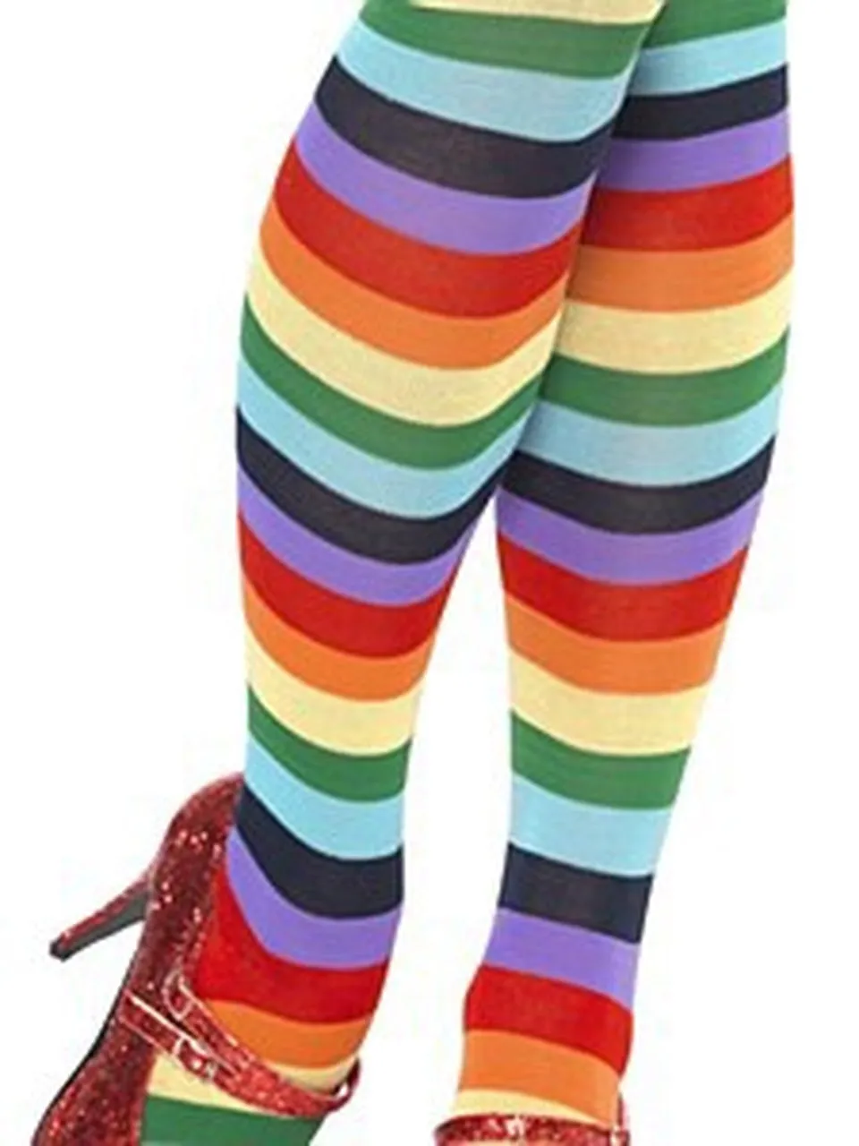 Clown - Rainbow Striped Socks