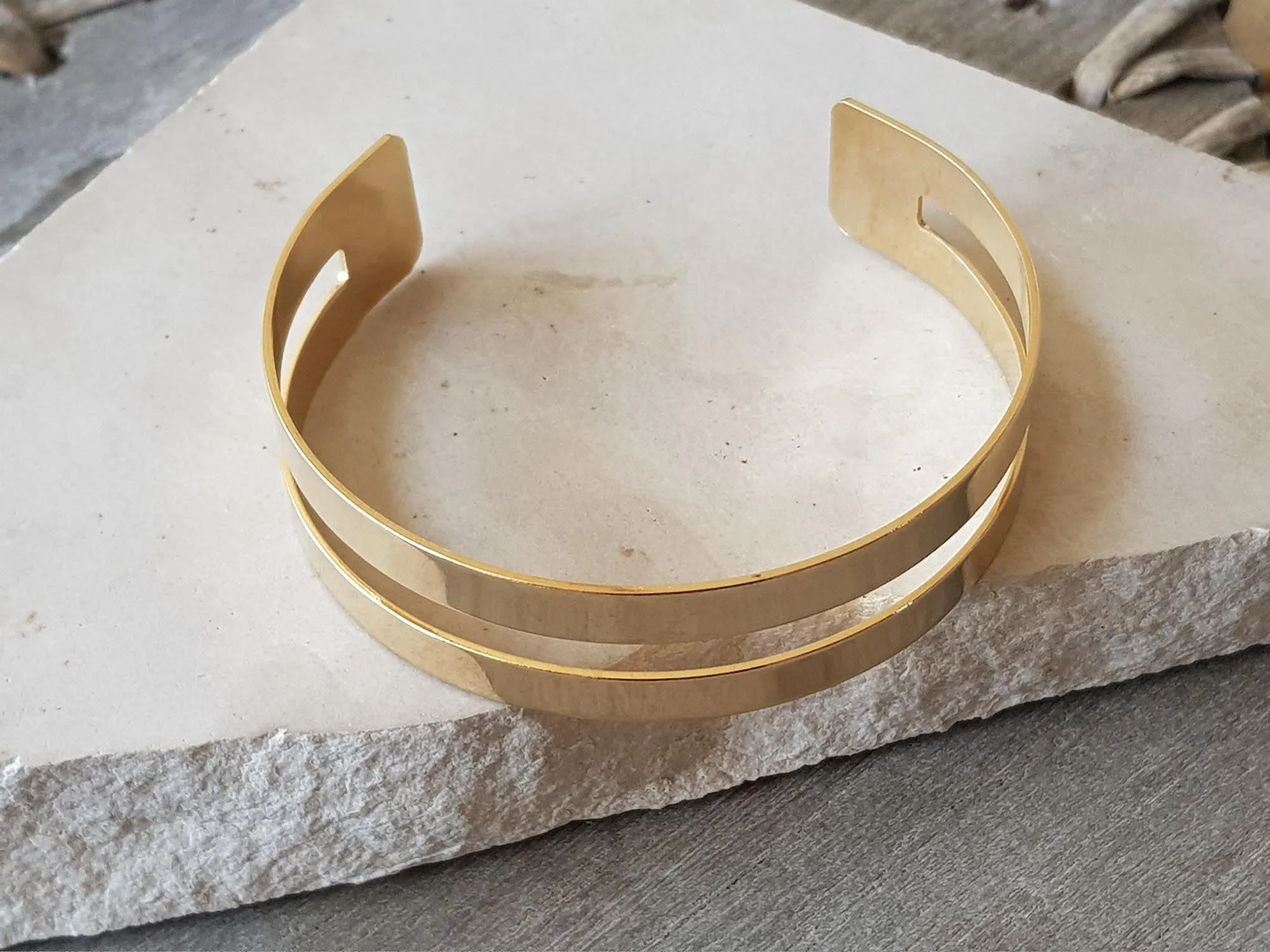 Gold Cuff Bracelet
