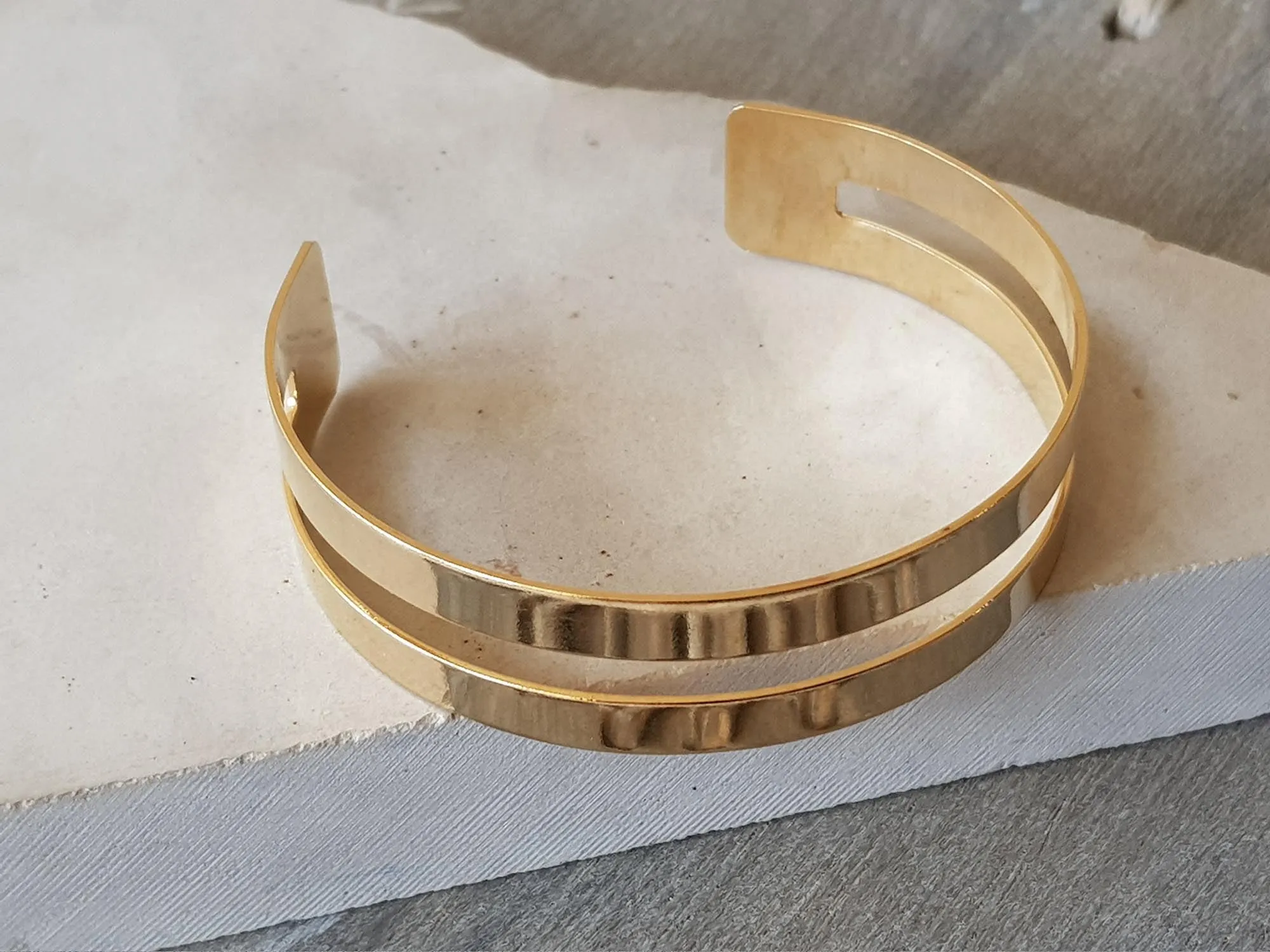 Gold Cuff Bracelet