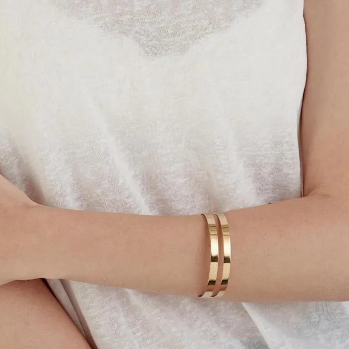 Gold Cuff Bracelet