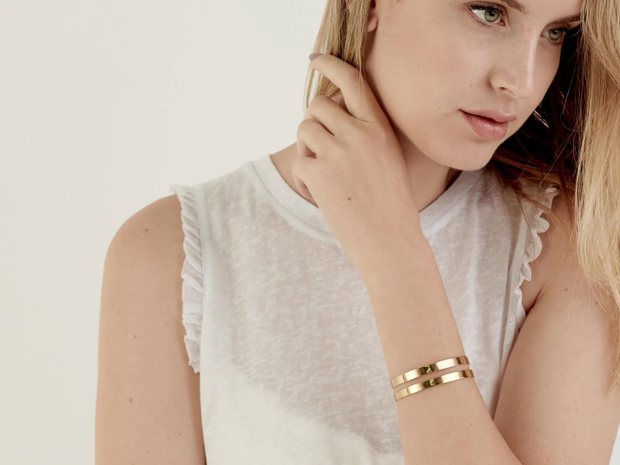 Gold Cuff Bracelet