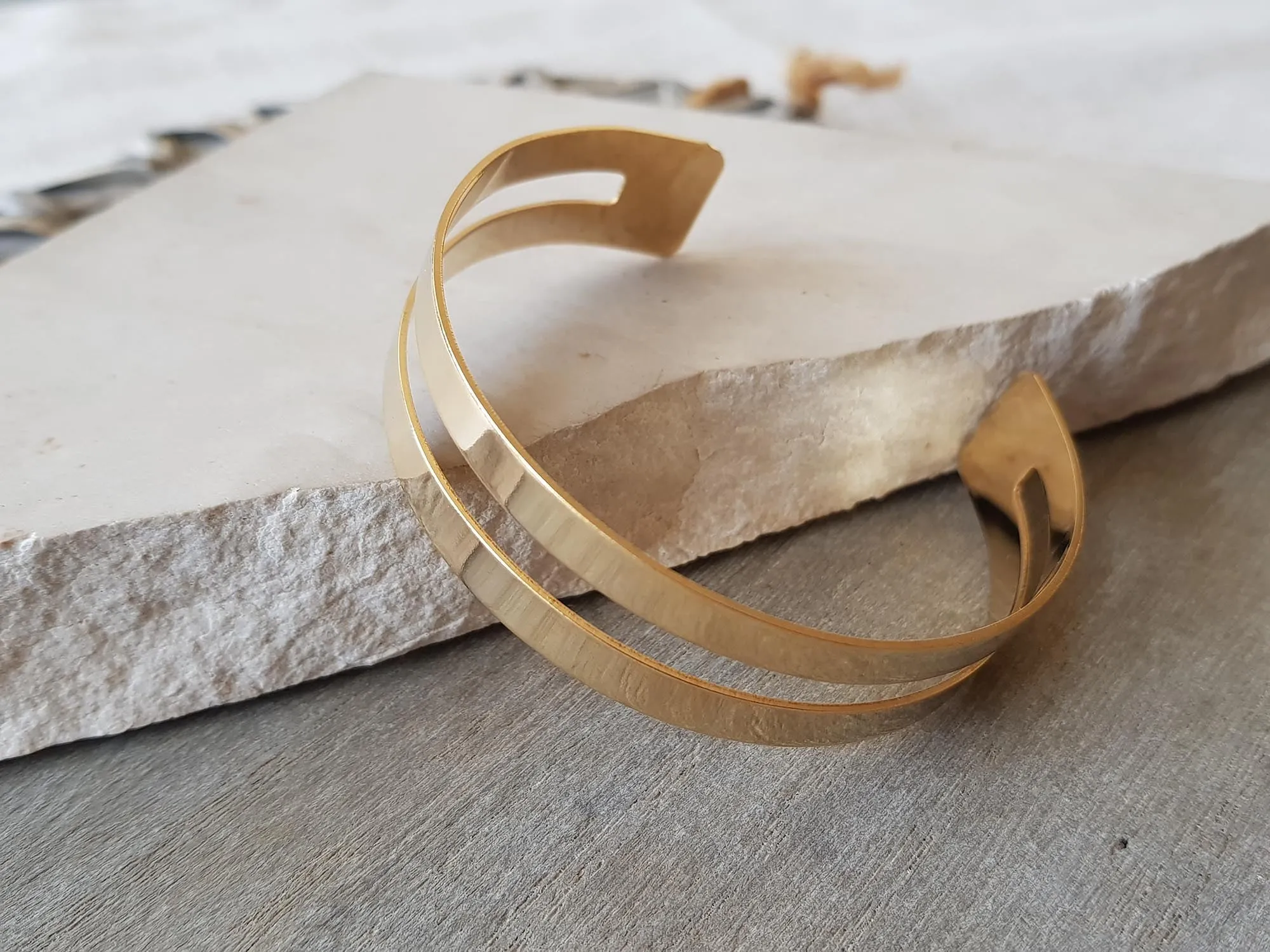 Gold Cuff Bracelet