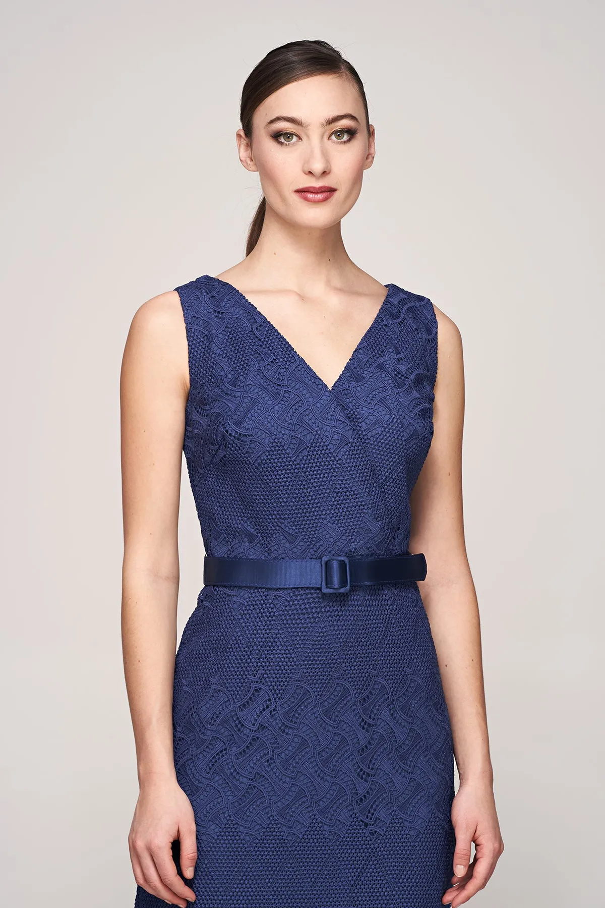 Hendrix Lace Column Gown