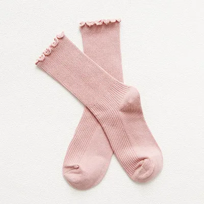 Japanese Harajuku candy-colored Heap Socks
