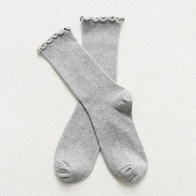 Japanese Harajuku candy-colored Heap Socks