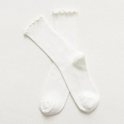 Japanese Harajuku candy-colored Heap Socks