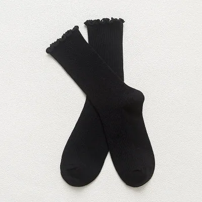 Japanese Harajuku candy-colored Heap Socks