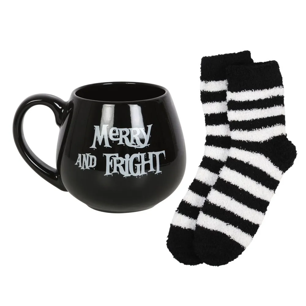 Merry & Fright Mug & Socks Set