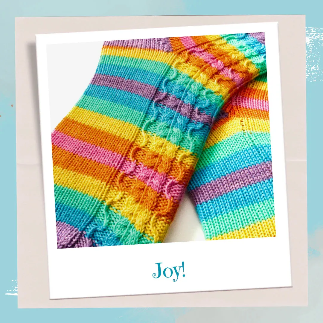 Turtlepurl Yarns - Striped Turtle Toes