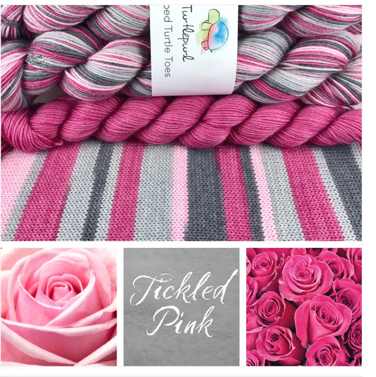 Turtlepurl Yarns - Striped Turtle Toes